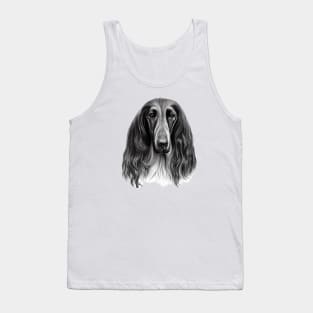 Afghan Hound Dog Tank Top